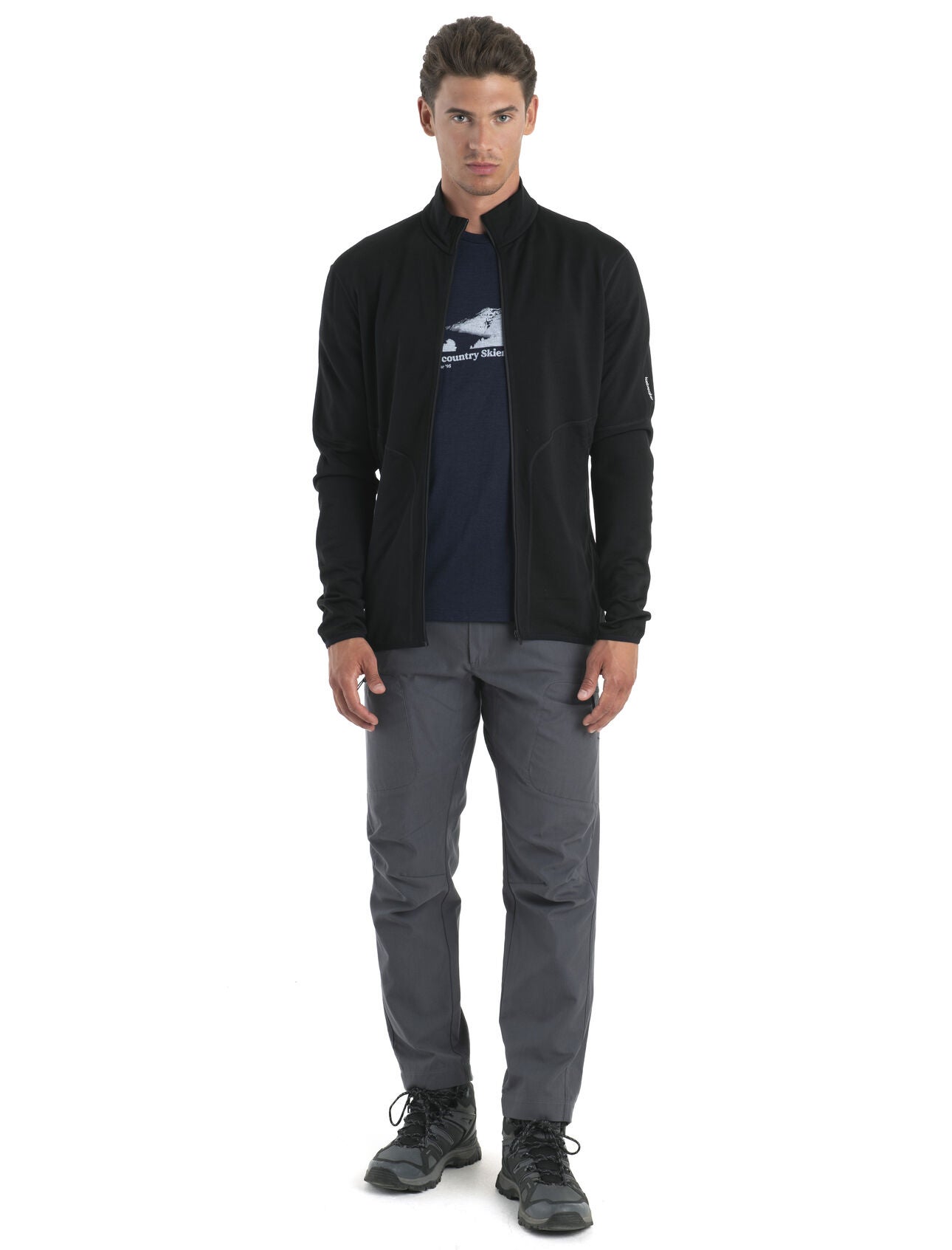 IceBreaker M Merino 560 Realfleece Elemental ll LS Zip | Powder